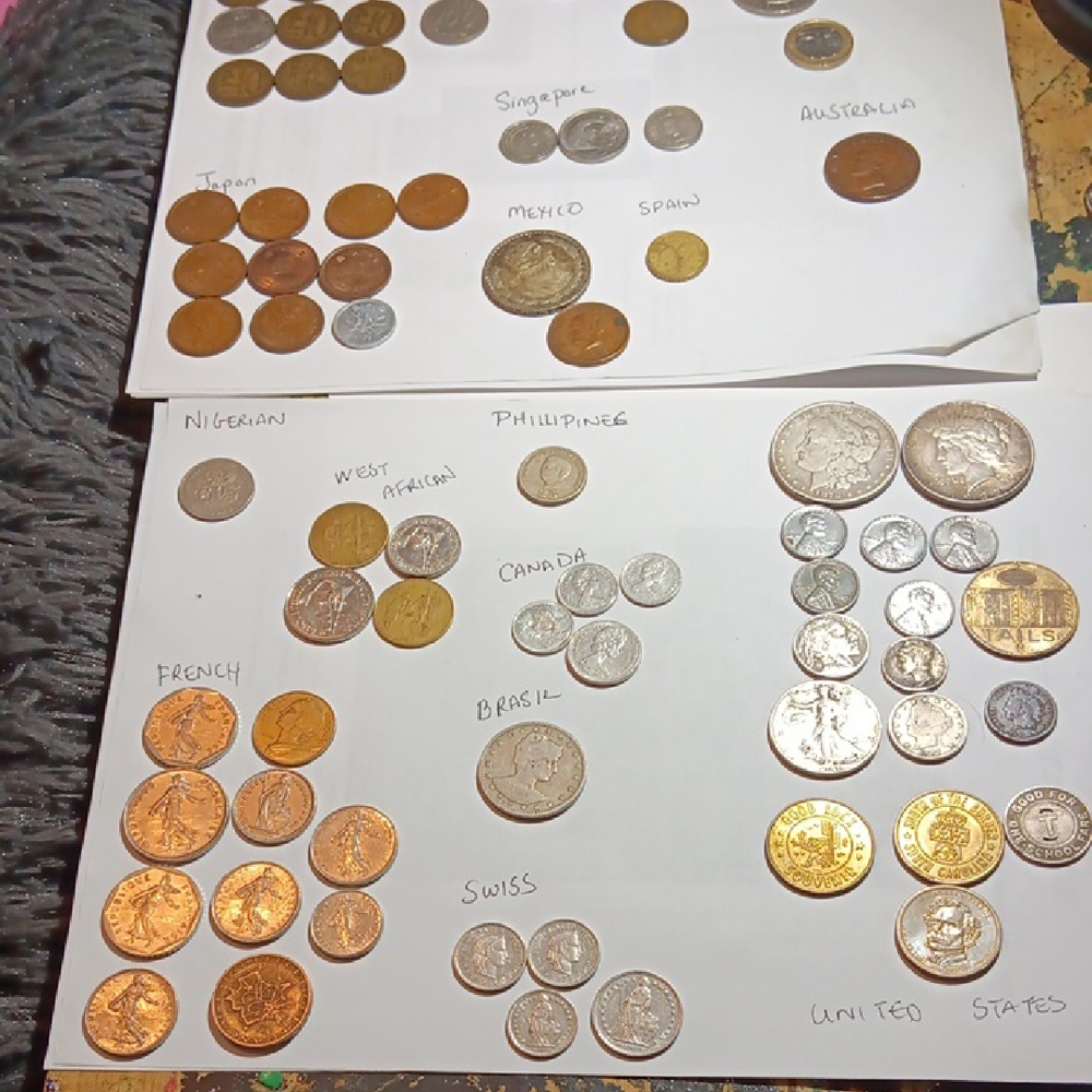 Assorted World Coins Collection